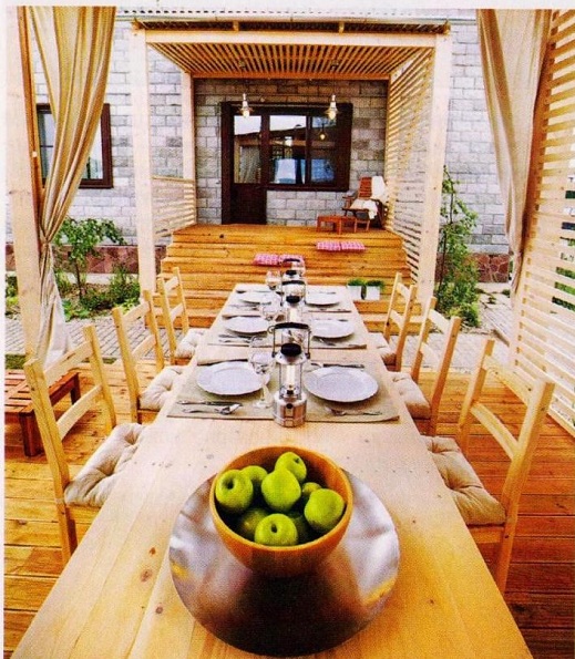 Терраса на даче-своими руками.2 Терраса и крыльцо к дому строим сами.фоторепортаж